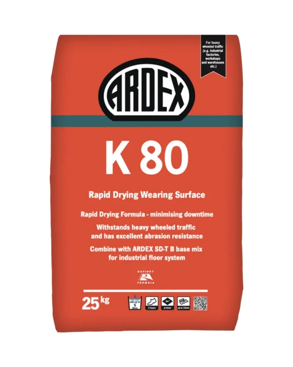 Ardex K80 Rapid Drying Wearing Surface