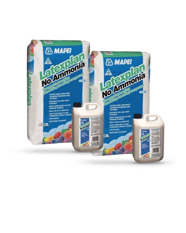 Mapei Latexplan No Ammonia 24.4Kg Bag and Bottle