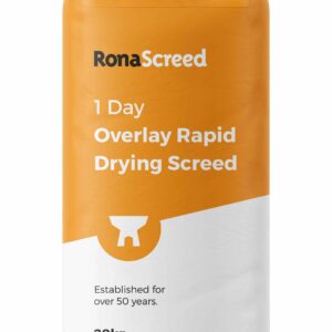 RonaScreed 1 Day Overlay Rapid Drying Screed Cement - 20Kg Bag