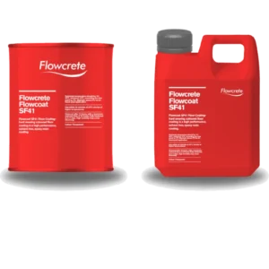 Flowcrete Flowcoat SF41-14kg A time-proven, cost-effective, high build epoxy resin floor coating system with adjustable anti-slip properties.