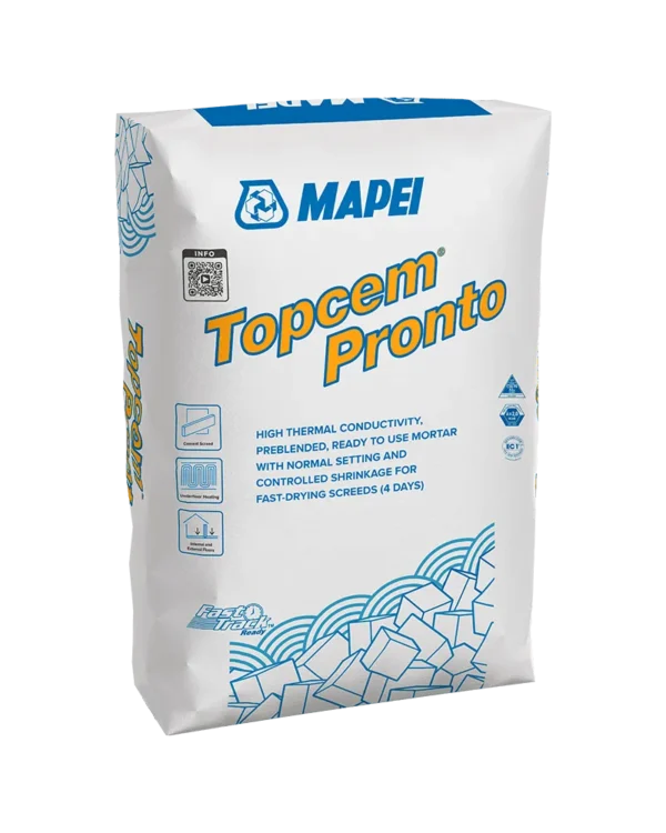 Mapei Topcem Pronto Pre-Packed Rapid Drying Screed Mortar - 25Kg